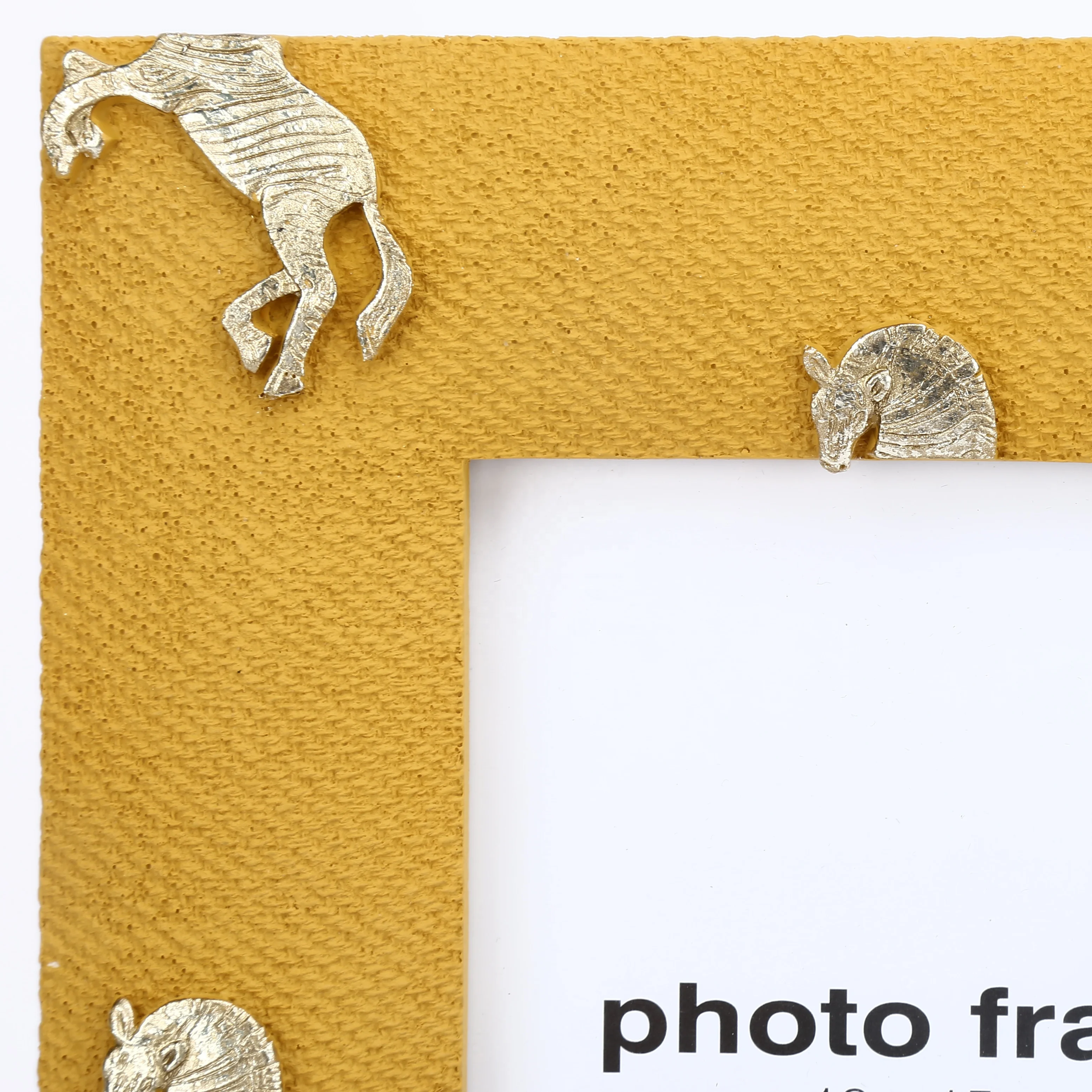 
Resin Picture Frame Cloth Line Zebra Photo Frame for home decor 