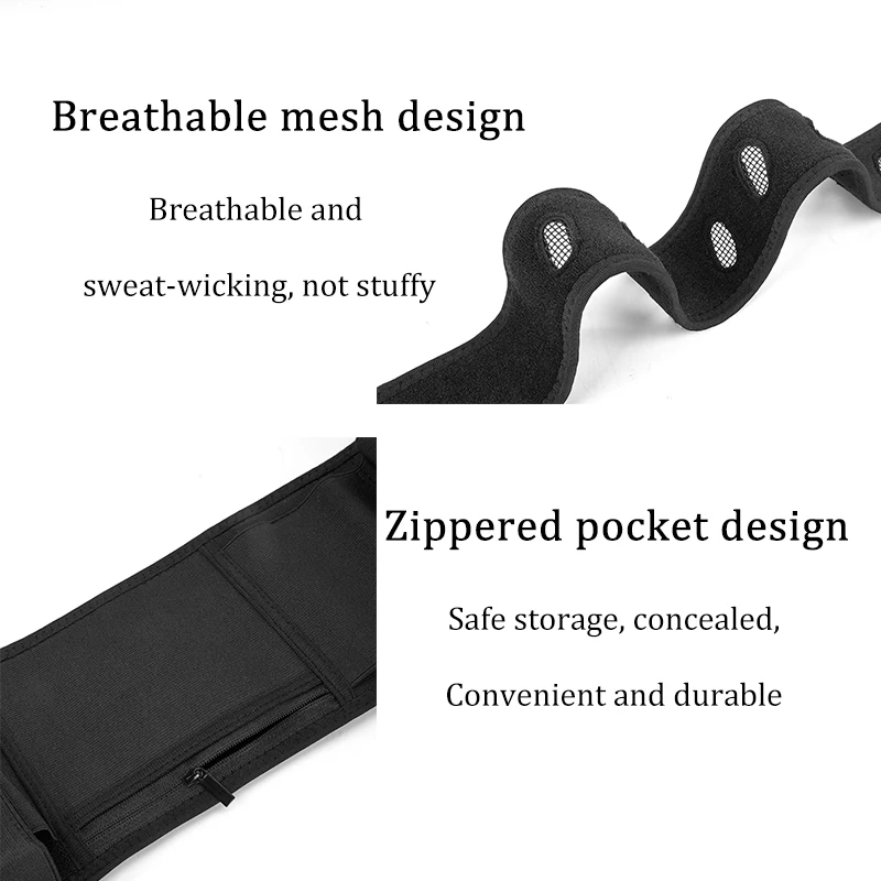 Custom Neoprene Tactical Duty Belt Security Gun Holster Black Concealed Carry Gun Pouch Holster Band