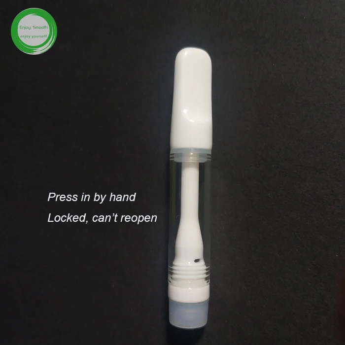 
D8 Oil Vape Cartridge 510 Thread Blak Tip Cartatomizer 