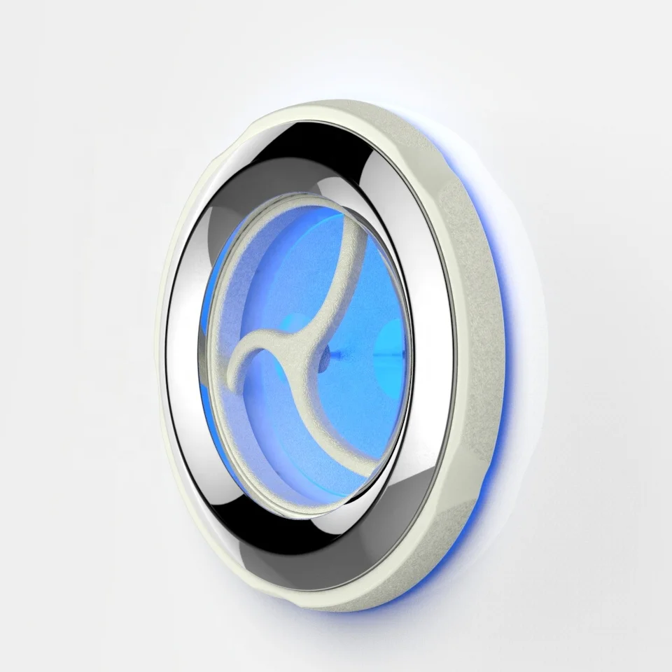 Spa Grayish White Nozzle Jet Internals Led Lighting Style
