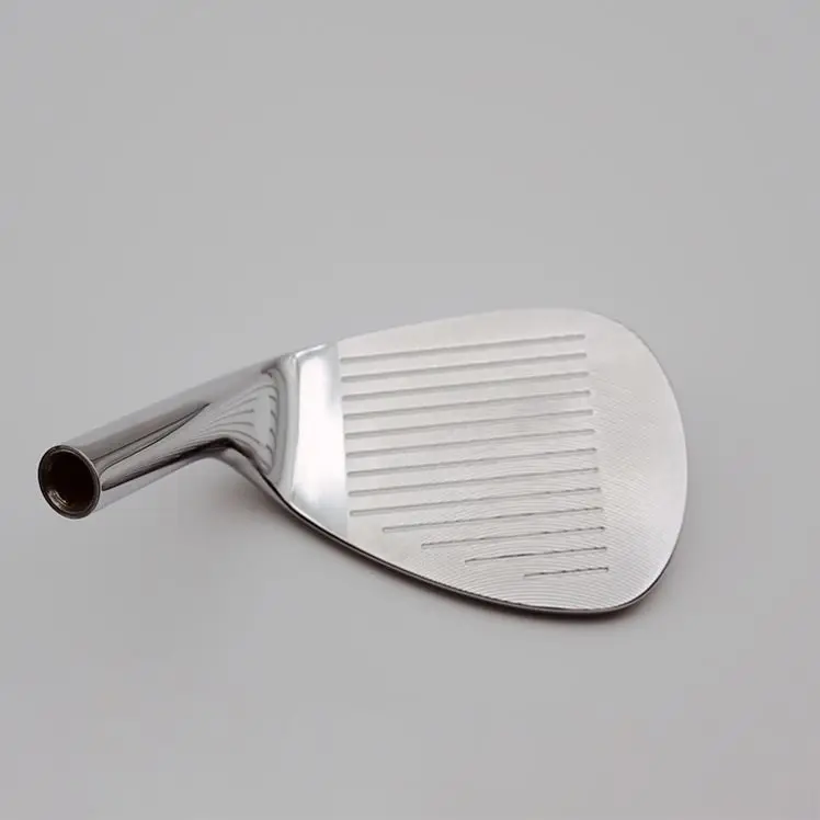 Customized Gold Pattern Hitting Face Putter Head Golf Club