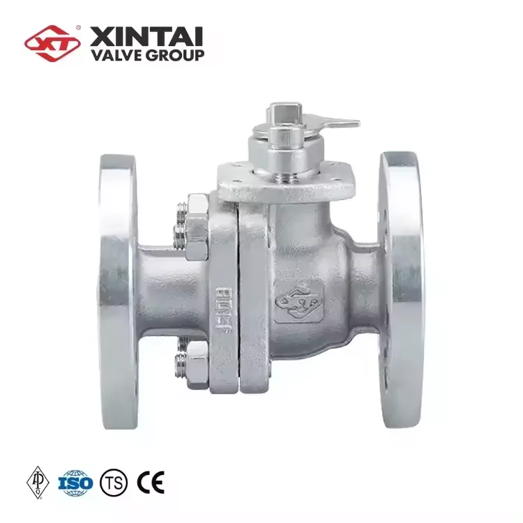 Made in China Q41F-150LB 3/4inch Low Pressure stainless steel CF 8 Flanged API  ball valve