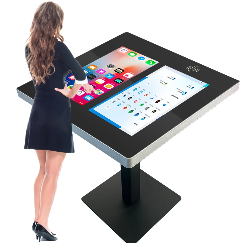 Fashionable 21.5 42 43 inch kids game home touch screen table for restaurant