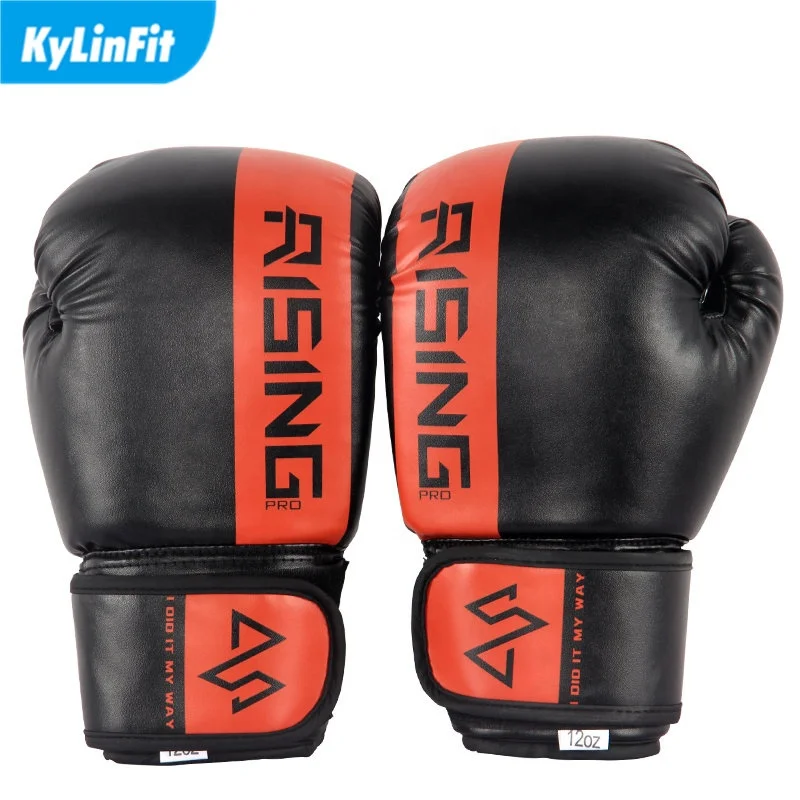 Оптовая продажа, Профессиональные боксерские перчатки Kylinfit twins с простым пользовательским логотипом