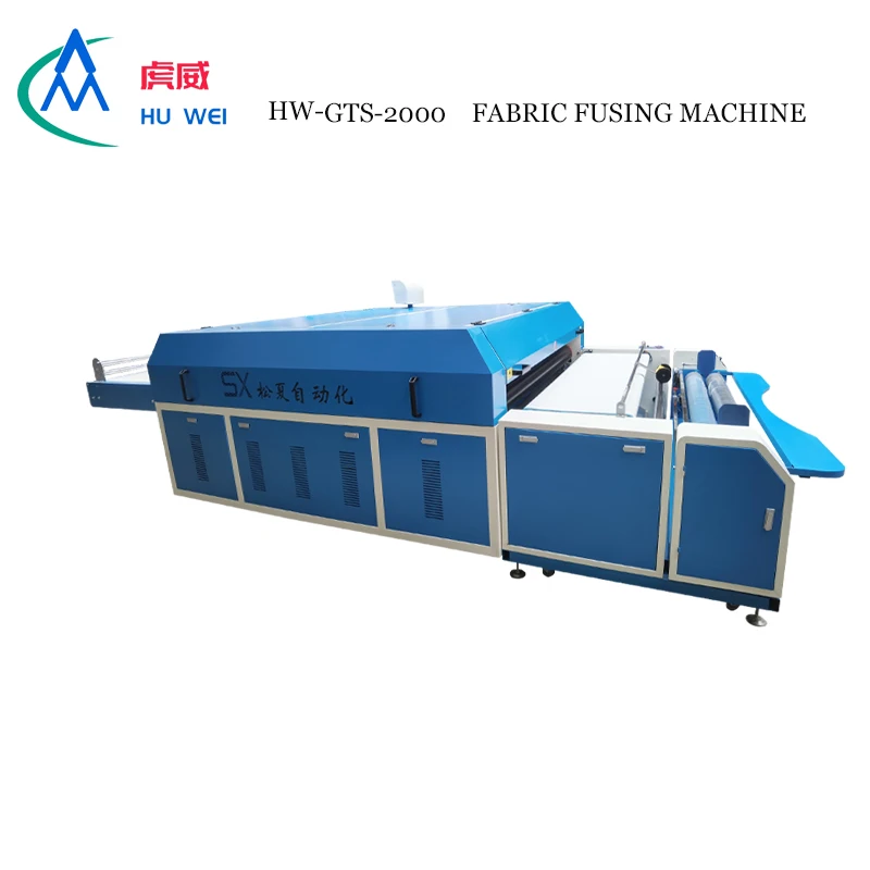 HW-GTS-2000 Fusing Machine Top Quality  Industrial Fusing Machine  fabric fusing machine bonding fabric