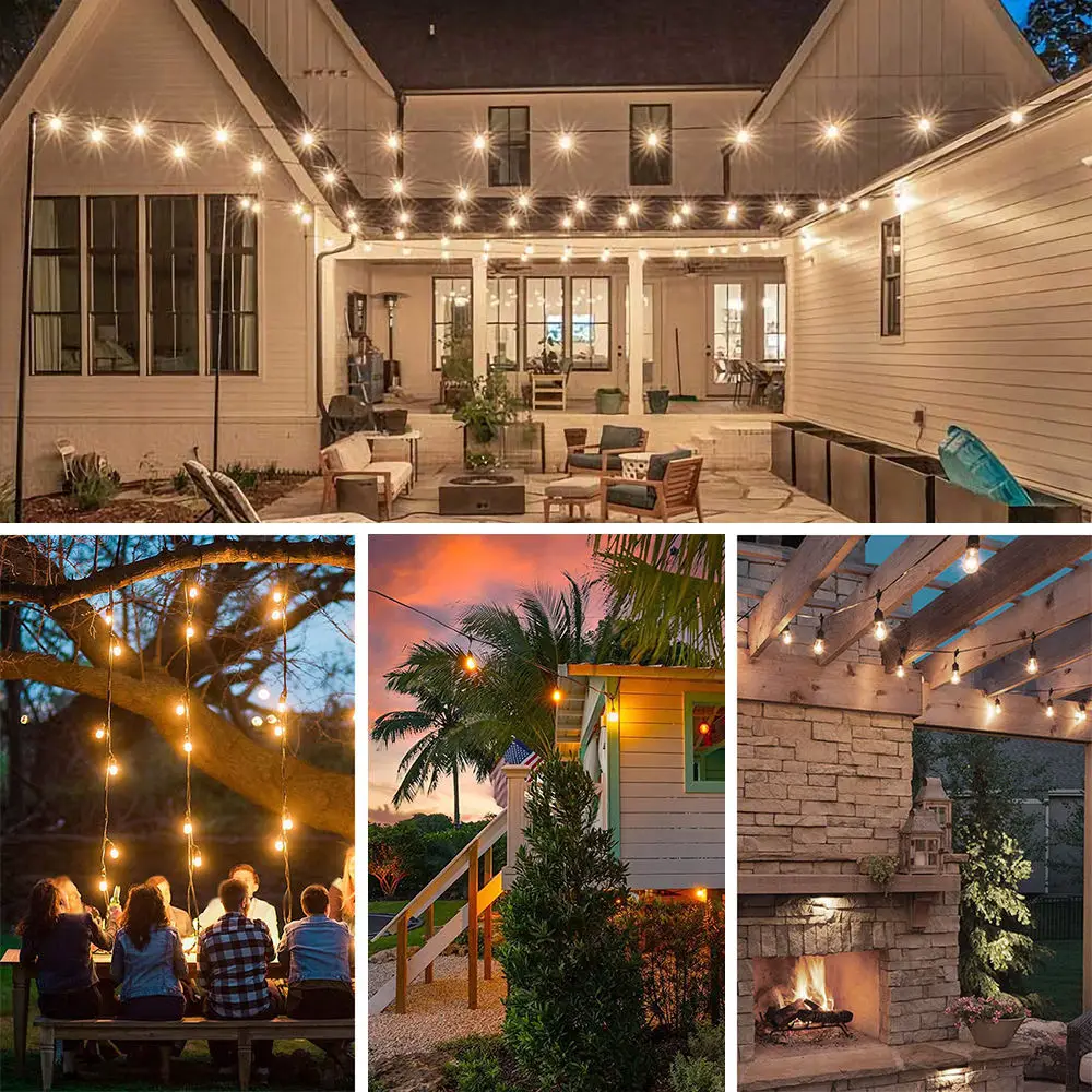 Vertak 0.3W S14 E27 Vintage Filament Bulbs Light Bulb Nostalgic Tungsten Filament Incandescent Antique Lamp