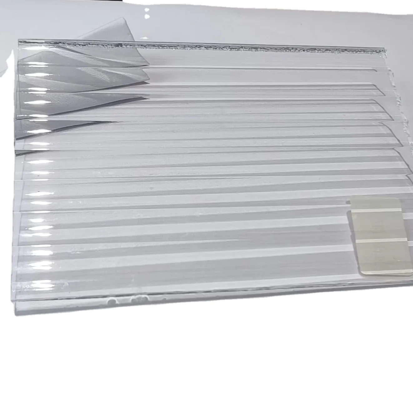 2mm to 9mm crystal white rainbow glass, ultra white rainbow glass, minimalist, light luxury style glass, transparent