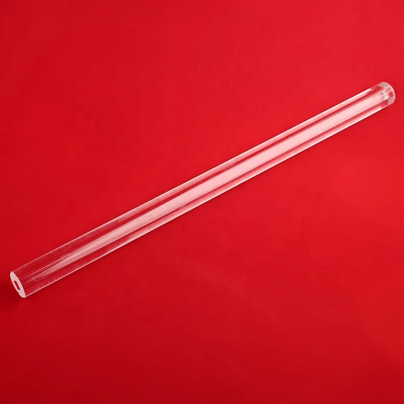 High temperature resistant Shi Ying glass tube glass barrel Shi Ying heating tube transparent quartz tube