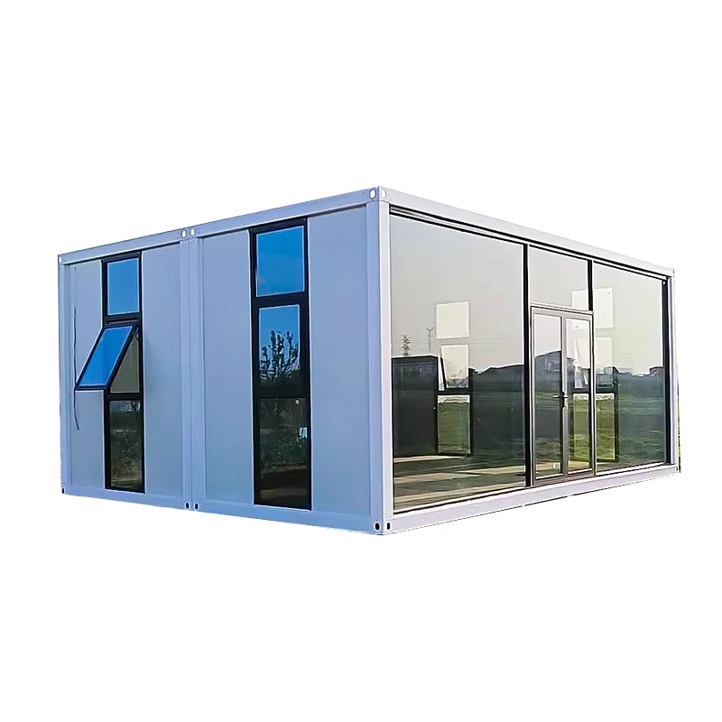Low Price Light Steel Prefab Container Office Modular Flat Pack Container House Storage Detachable Container House 20ft 40ft