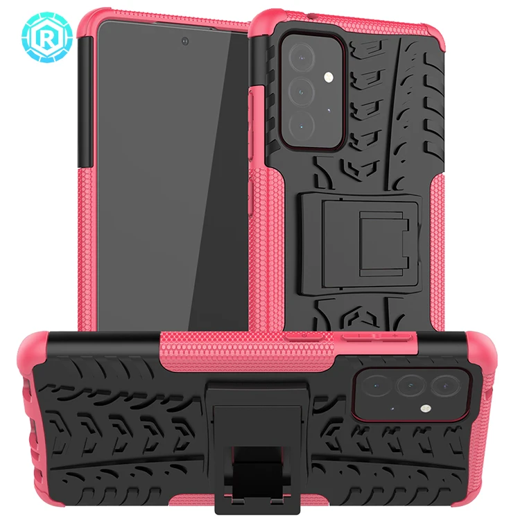 2 in 1 unique design case for samsung a72 waterproof phone back cover wholesale samsung phone case