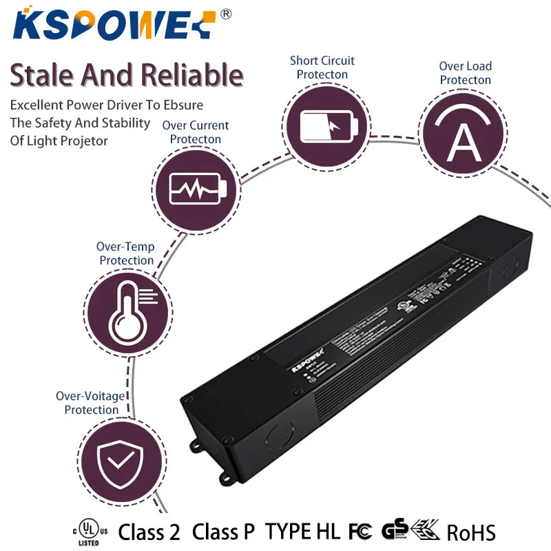 5 Years Warranty Ip65 Led Driver output 36v Power Supply 320w 320watt customizable Constant Voltage 5 in 1 dimmable Led Driver