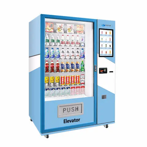 Автоматический автомат для продажи газированных напитков на монетах с поддержкой Wi-Fi торговый chupa chup холодильная камера