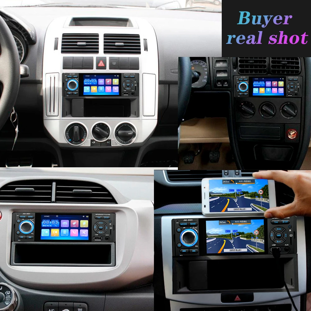 auto multimedia recorder mp5 player system car video with camera