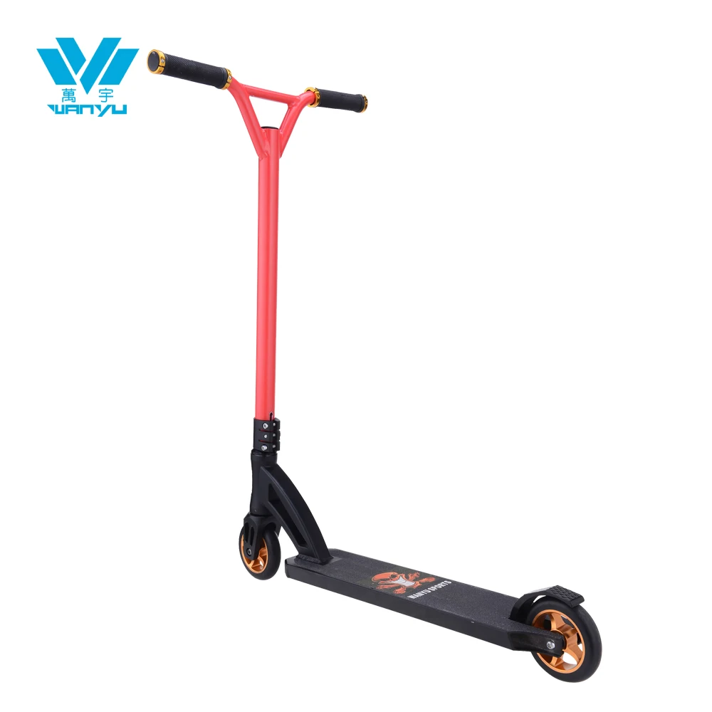 100mm Aluminum STUNT SCOOTER Freestyle Trick Scooter