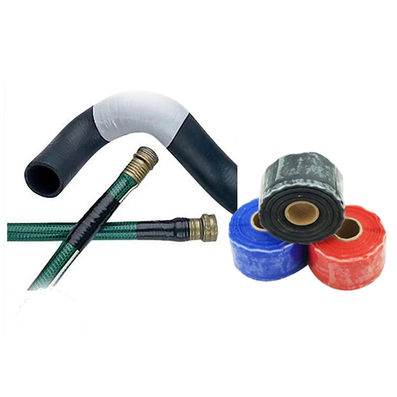 High Performance Leak Sealing Self Fusing Silicone Elastic Gas Pipe Insulation Tape