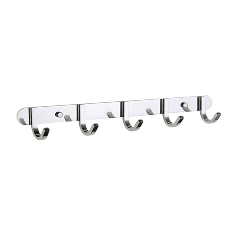 Coat Hook  Stainless Steel Wall-Mount Robe Towel Wall Hooks  Brushed Nickel