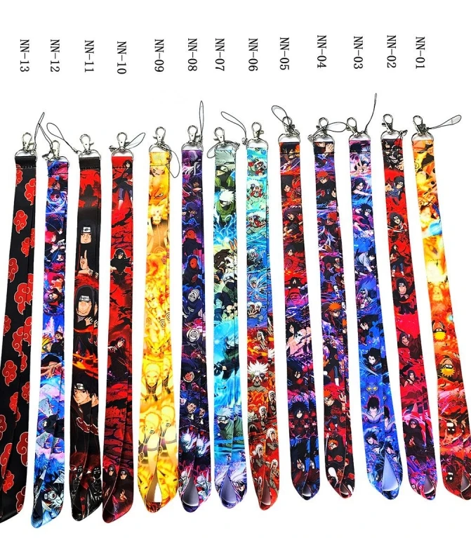Wholesale 1000 Designs Cartoon Key Lanyard ID Badge Holders Animal Phone Neck Straps with Keyring Phone Accessories