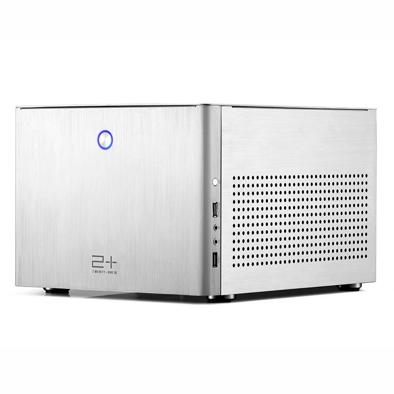 2022 г., Лидер продаж, серебристый чехол для офиса Micro-atx, игровой чехол