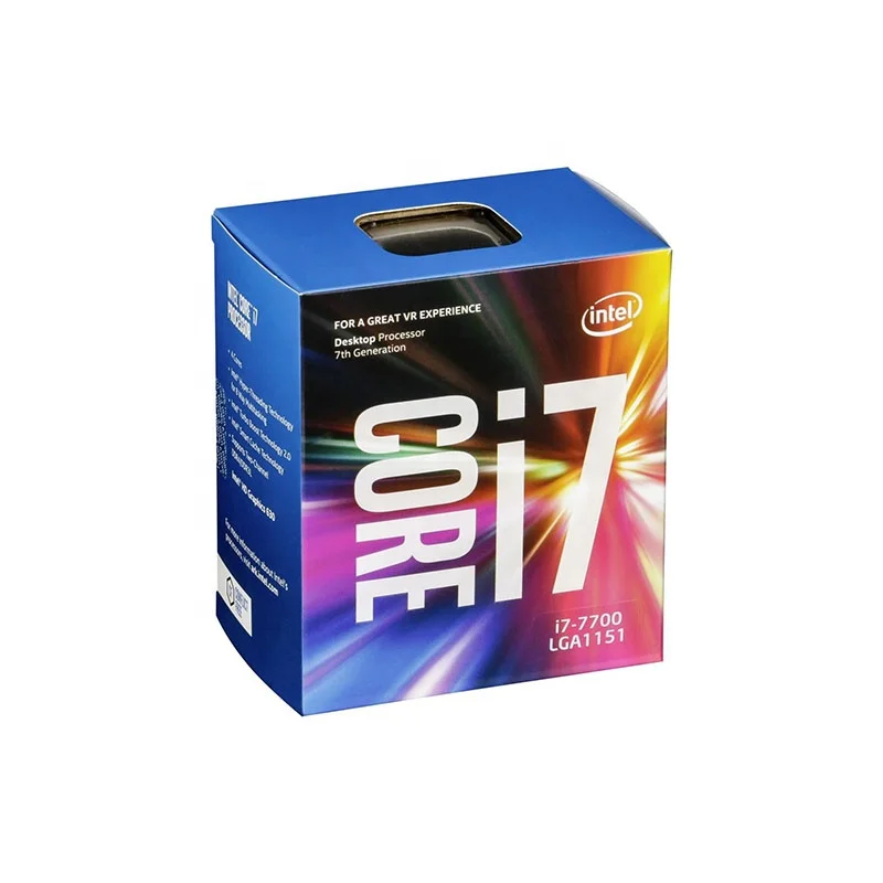 New in stock For Intel Core i7-7700 Processor 4Cores 8M Cache 3.60 GHz Server CPU