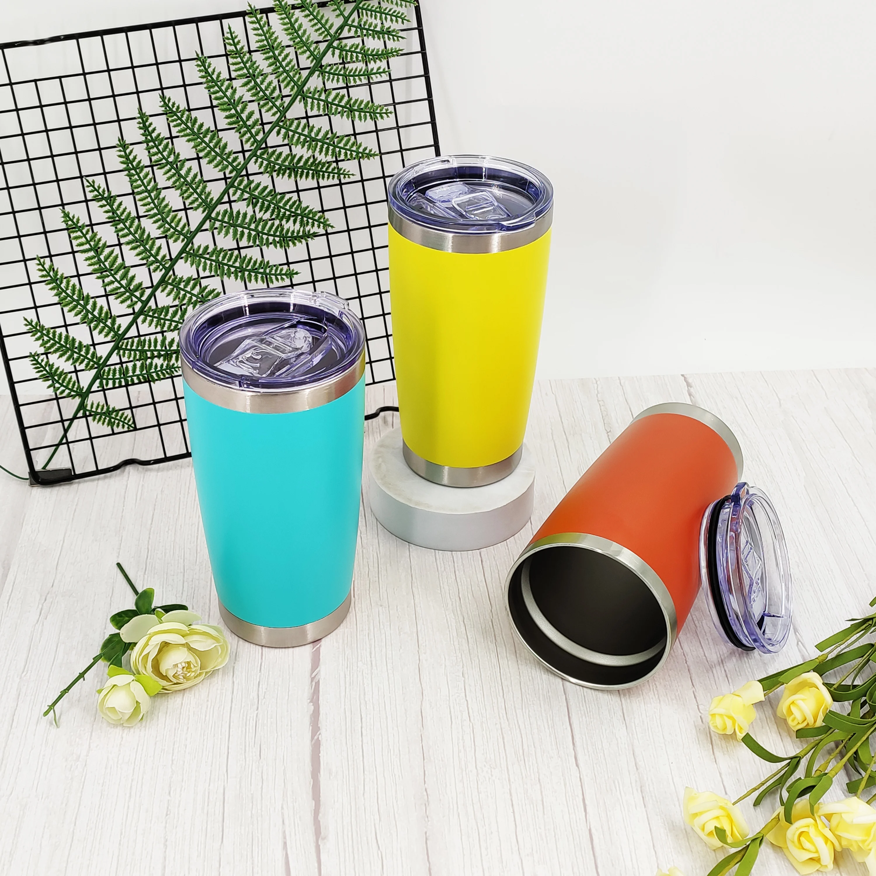 tumbler magnetic lid