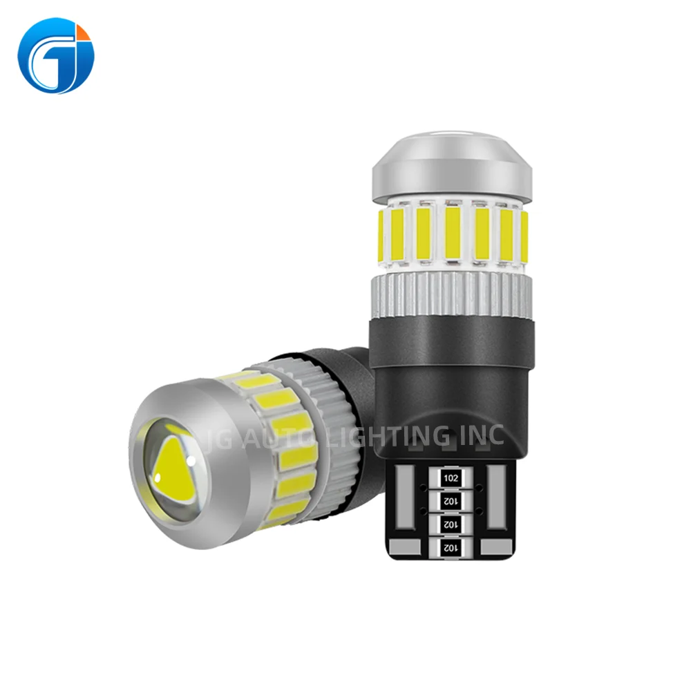 JG Canbus W5W 194 168 4014 24SMD Auto marker light Car Leds Bulbs Interior Dome Lights 12V Canbus W5W LED T10