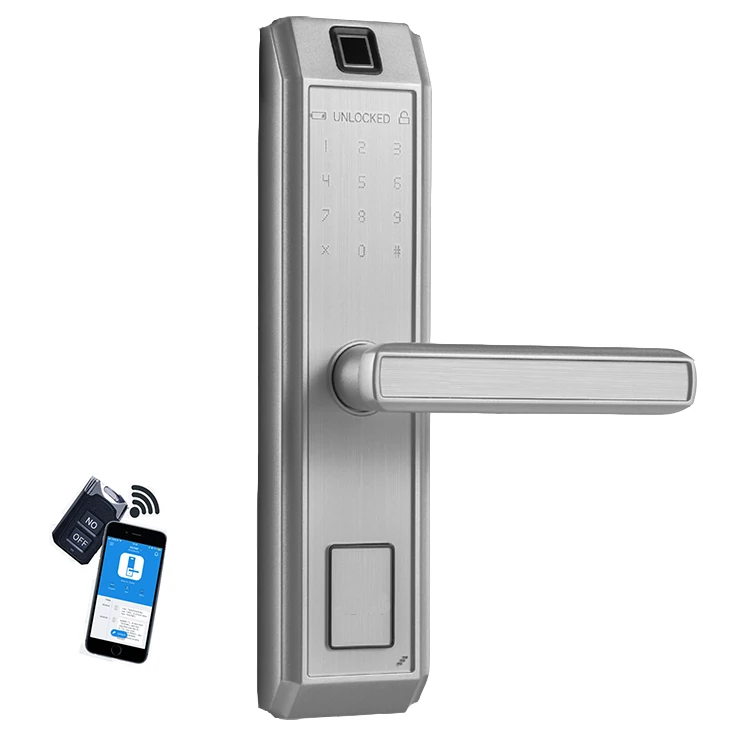 Высокобезопасный умный дом с паролем биометрический дверной