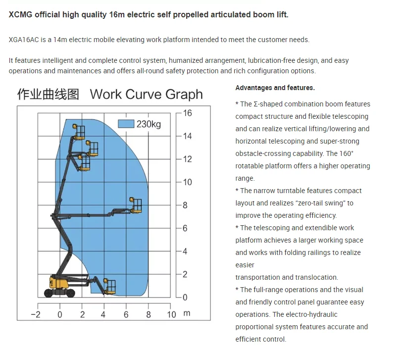 boom lift crawler towable tracked boom car lift tables straight curved arm elevator with Diesel electric battery truck boom lift