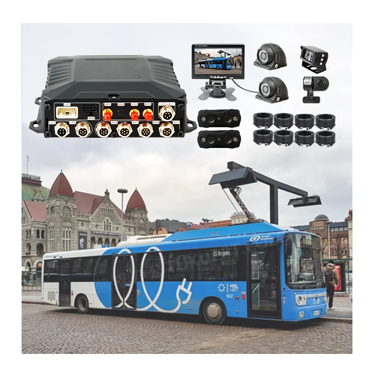 School Bus Plataforma Para 8ch Dvr 1080p Hdd Mobile Dvr Ssd Mdvr Tracker 3g 4g Mdvr