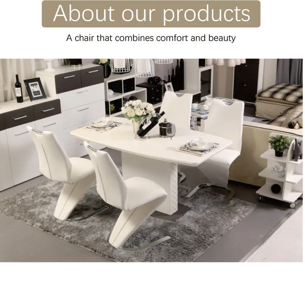 Factory custom mermaid design dining table chairs backrest rose golddining table chairs modern chair