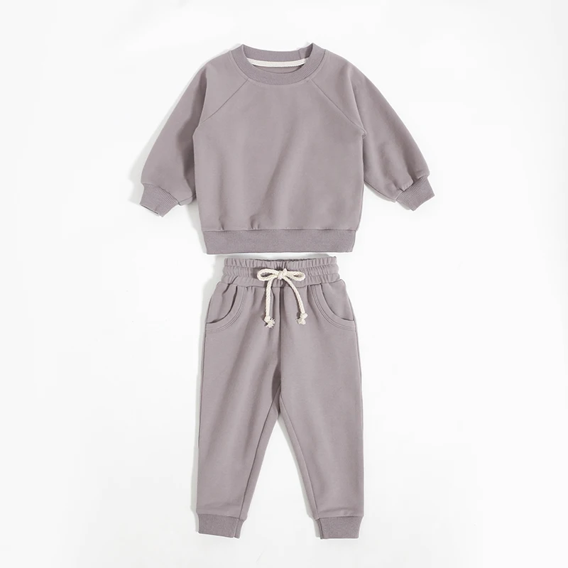 Special Design Kids Clothing Wholesale Customized Top With Pant Two Piece Set For Baby Wear Organic Cotton Clothing