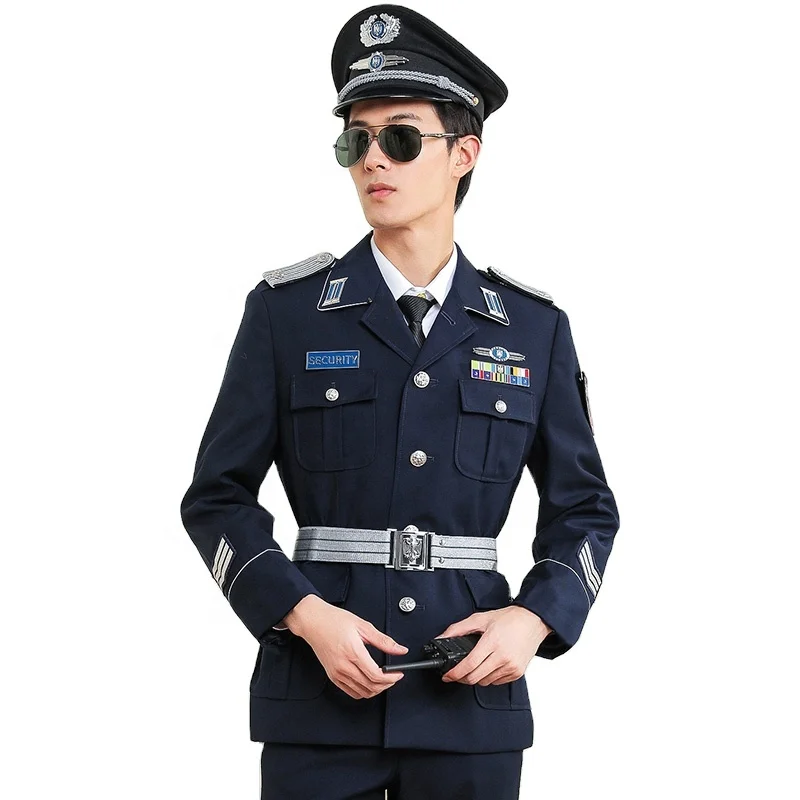 New Design Security Guard Jacket Safety Guard  Uniform Officer Suit