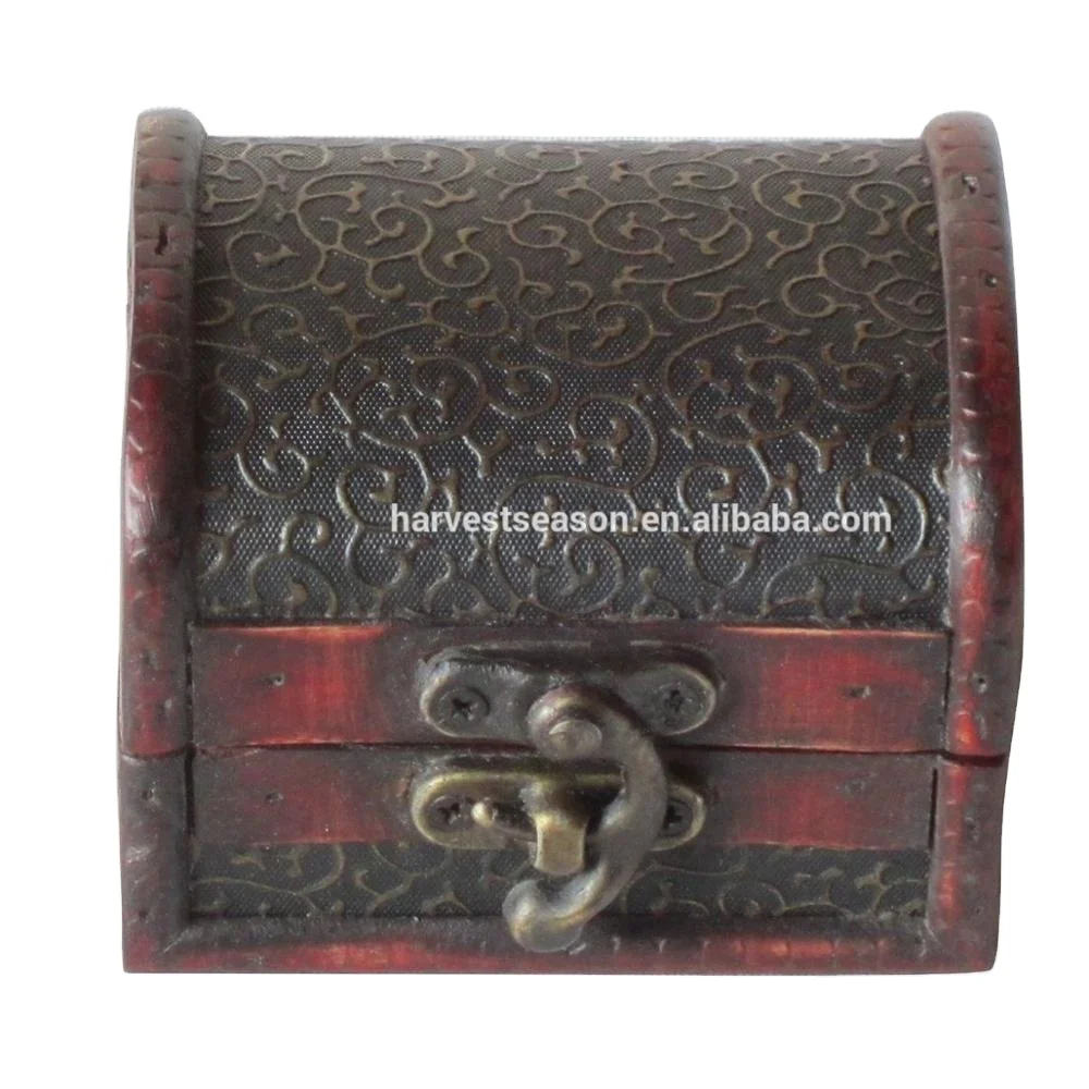 Wholesale Low Moq Hand Carved Antique Wooden Jewelry Box Wooden Jewelry Set Box