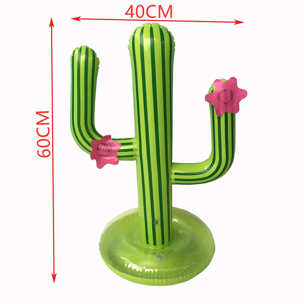 
Swimming Pool Accessories inflatable pool toys for Adults 2021 Summer Toss Pool party Cactus tree Inflatable air 