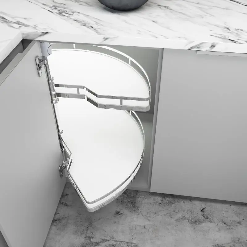 Kitchen Cabinet 180 degrees corner basket