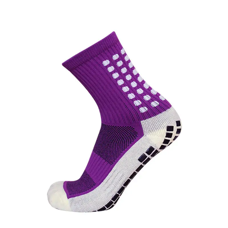 Customized Football Anti slip Pair Grip Distribution Sports Cotton Football Socks Anti slip Unisex Trendy socks Sports Socks
