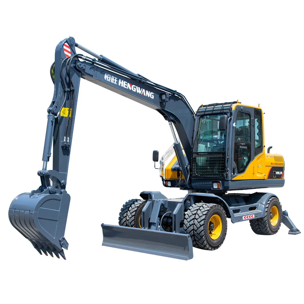 High Grade 9 8 7 ton  Crawler  Wheel Excavator