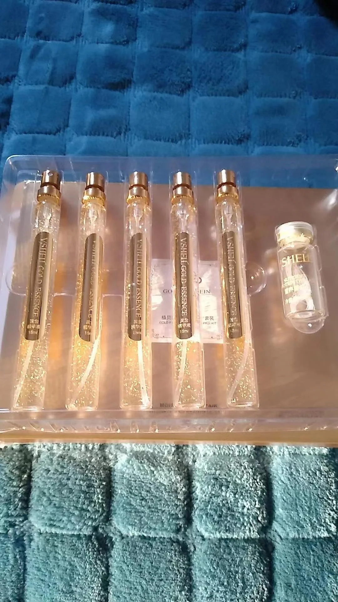 24k gold collagen serum set with protein line gold protein line