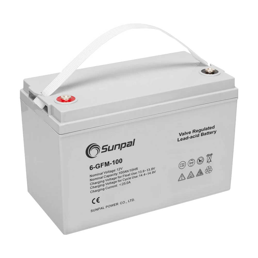 Sunpal Batterie Solaire 12V Gel Ultracell Agm Gel 200 Ah 250Ah Big Vrla Batterie