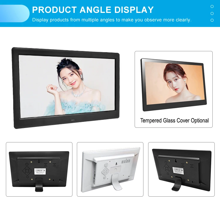 10 Inch hd Stretch Lcd Monitor for Advertising Table Display Screen Supermarket Video Player