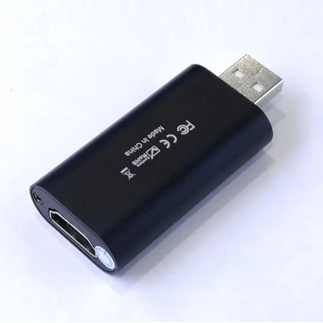 USB 2.0 HDMI Video Capture Card 1080P HD Game Recording Box for Windows,Mac OS X