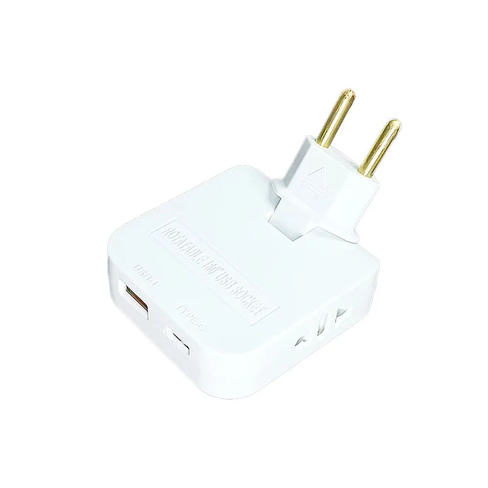 European standard converter plug, Russian converter socket, TC+USB converter plug