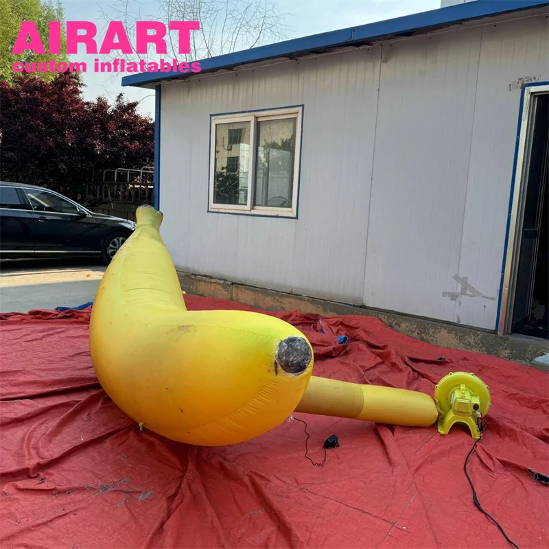 Activity Party Decorating Inflatable Banana,inflatable Big Banana Fruit Balloon