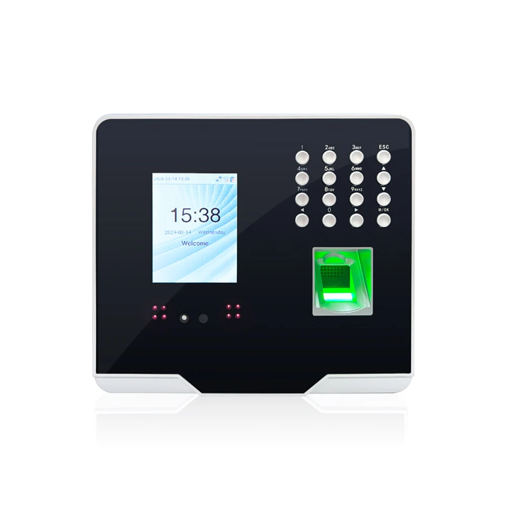 Economical Face & Fingerprint Recognition Time Attendance With Backup Battery