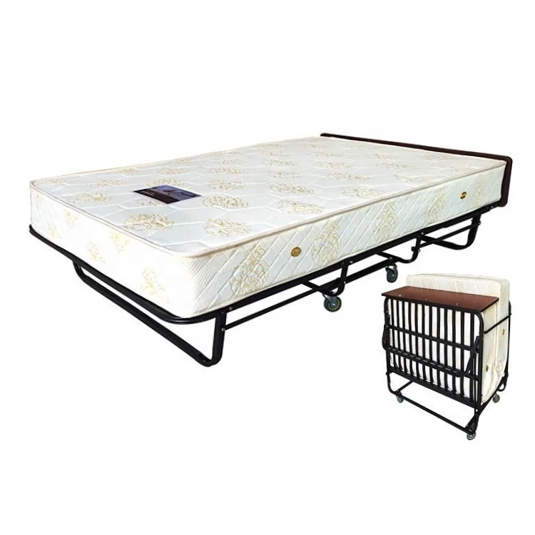 Comfortable fold away guest room add bed extra folding bed