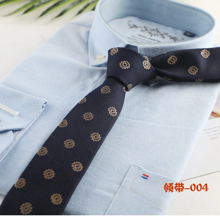 
 Повседневные Галстуки 6 см для мужчин, тонкий галстук, Модный хлопковый галстук в клетку, галстук в полоску, деловые тонкие аксессуары для рубашки, Подарочный галстук  