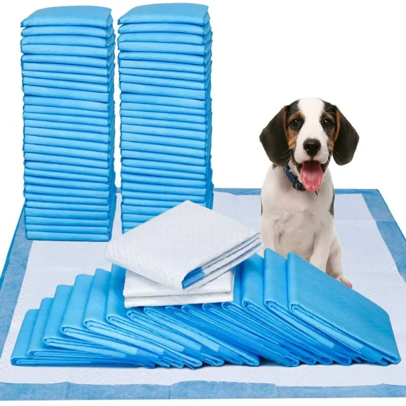 60x90cm disposable absorben 5 layers adhesive china wholesale dog diaper potty puppy urine pee pet training pad