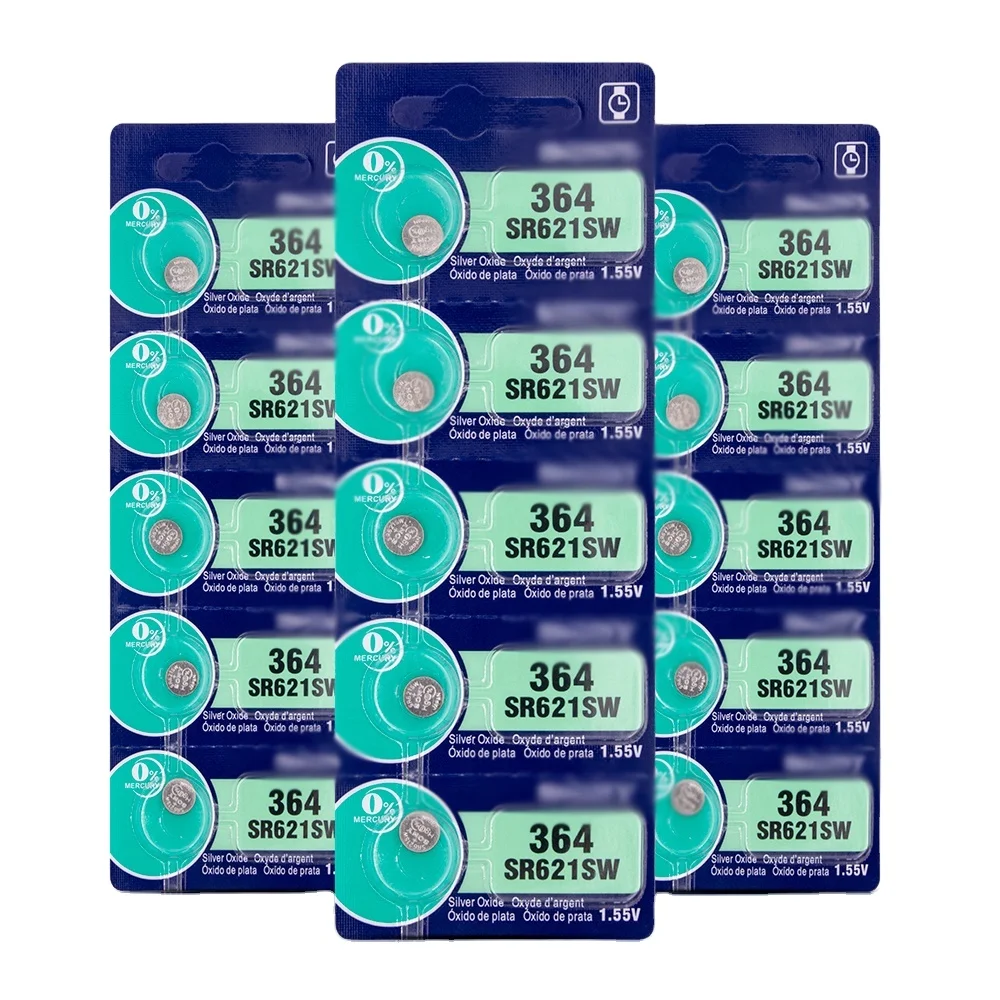 SR626SW LR621 364 AG1 LR60 164 1.5V 377 Micro Earphones Batteries