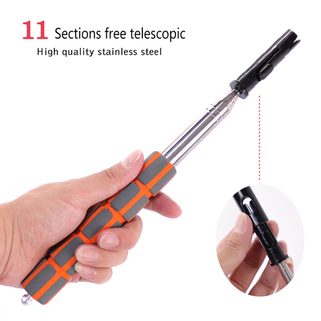 Stainless Steel Light Weight Customized Telescopic Quick Coupling Pole