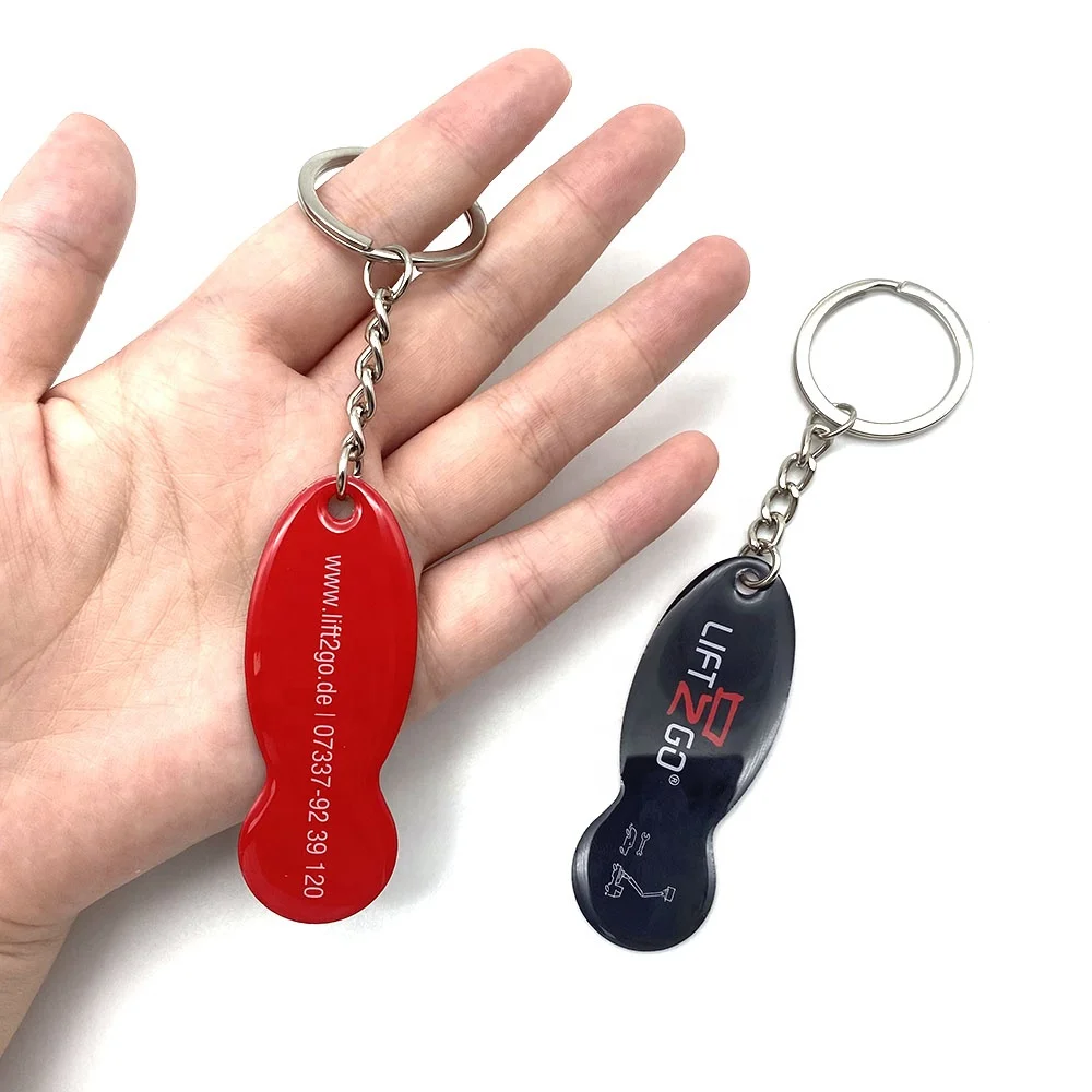 YYX Custom new fish shape stainless steel Euro Shopping Cart Token Metal Shopping Cart Trolley Coin Keychain
