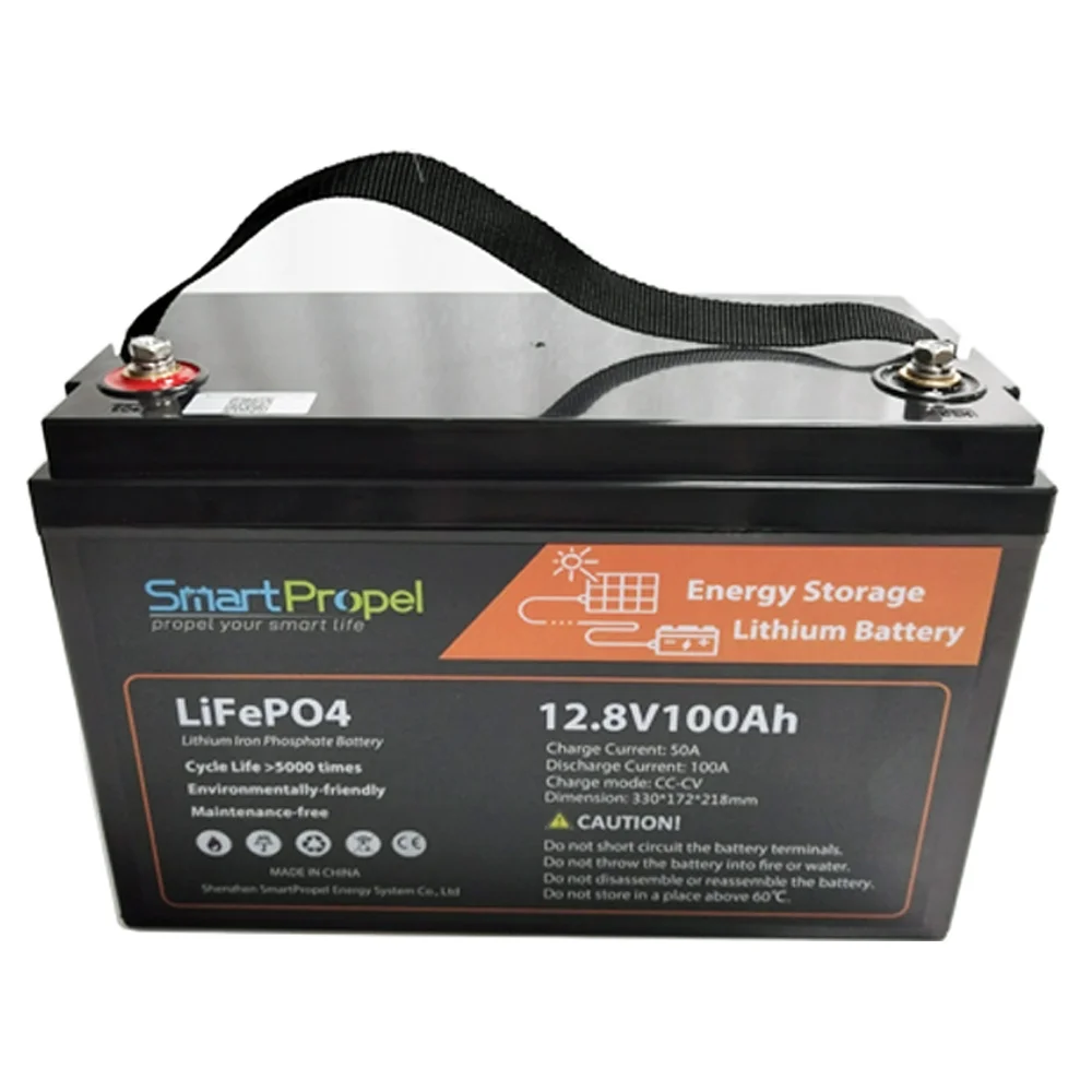 Smartpropel Cost-effective Battery Case For LiFePo4 Battery Daly BMS 12V/24V 100Ah Lifepo4 Battery Protection Pack Lifepo412V